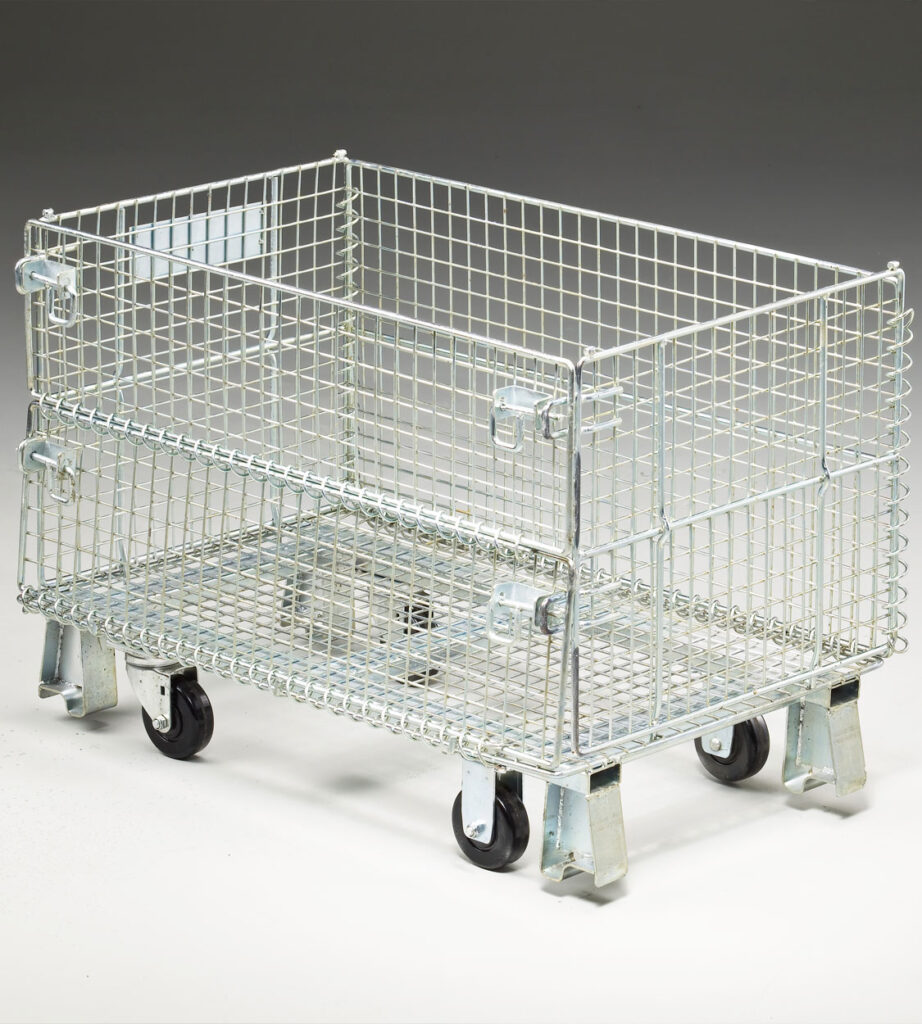 Jr Wire Container with Casters